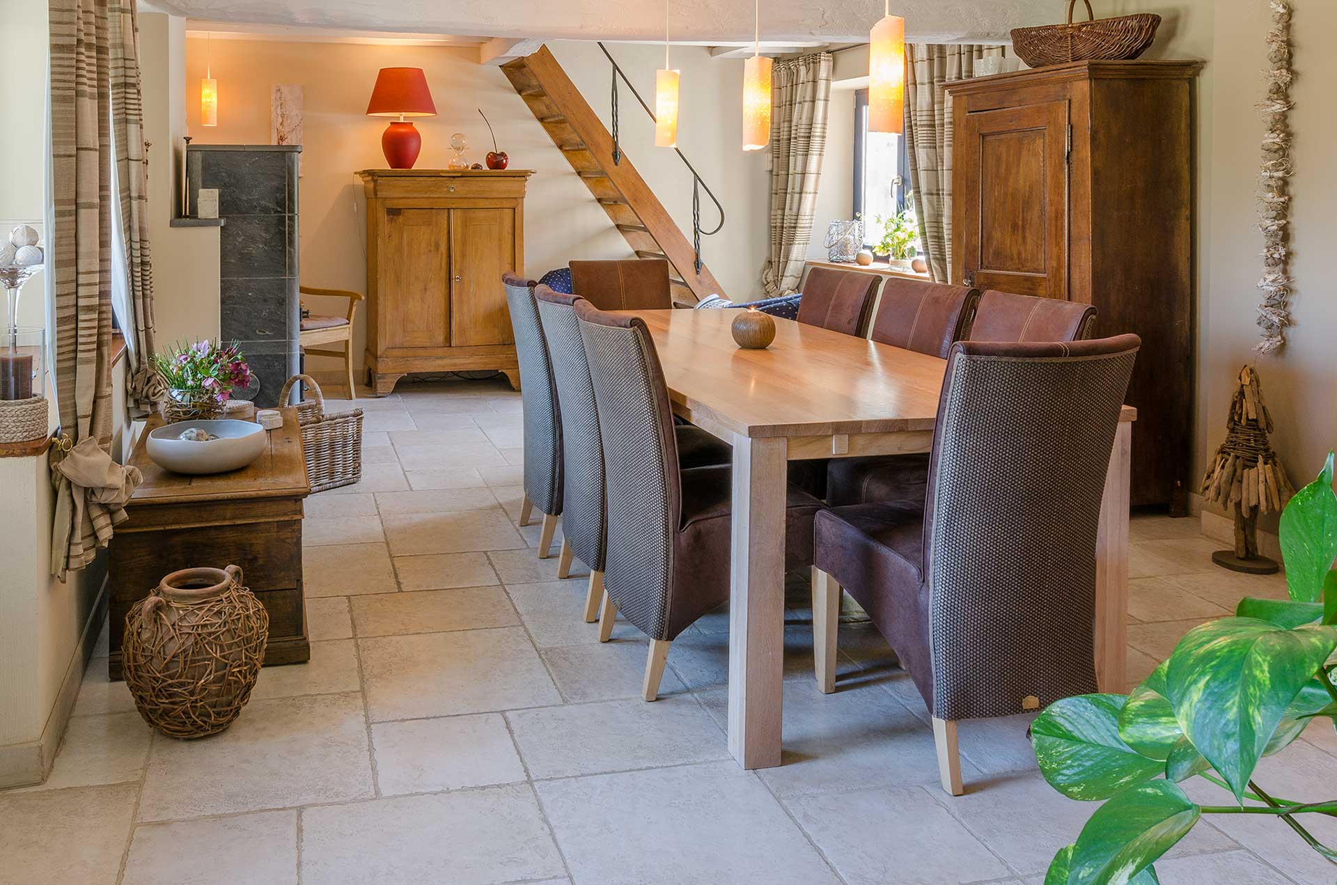 Chambre d'hôtes le Refuge de La Vallée - Salle à Manger