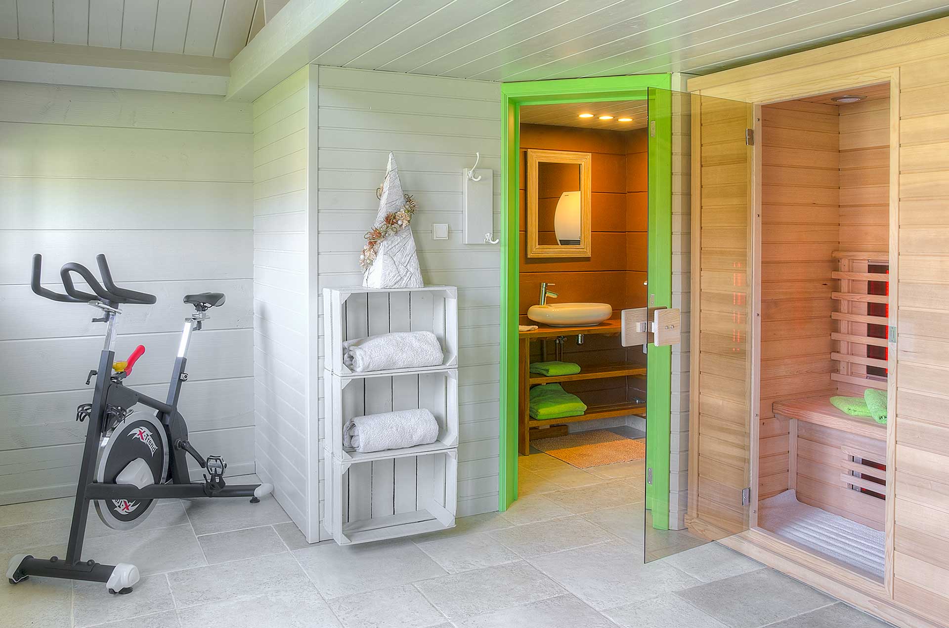 Sauna chambre d'hotes durbuy