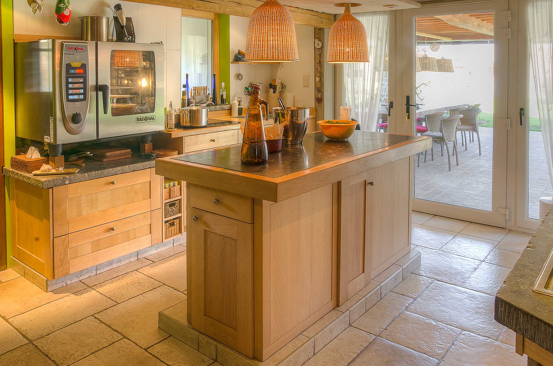 Chambre d'hôtes à Eveux - La cuisine